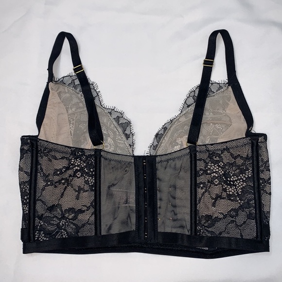 NWOT Victoria’s Secret Very Sexy Unlined Demi Lace Corset Top Sz 36DD - Picture 3 of 3